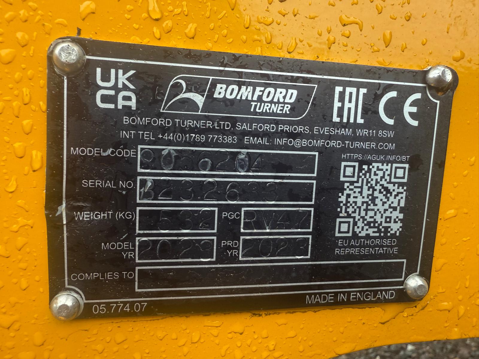 Bomford Raven 4.7 Hedgecutter Image
