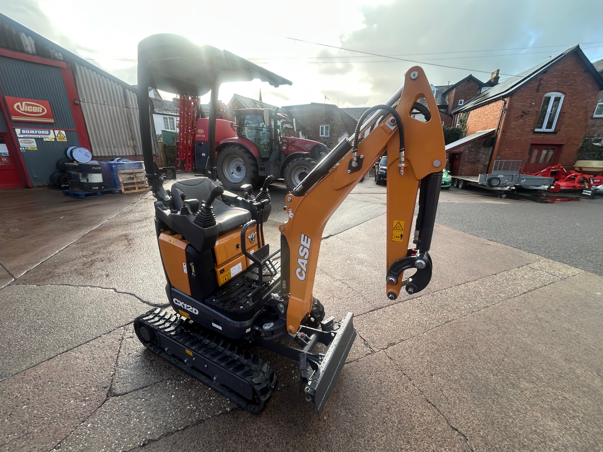 Case CX12D Mini digger