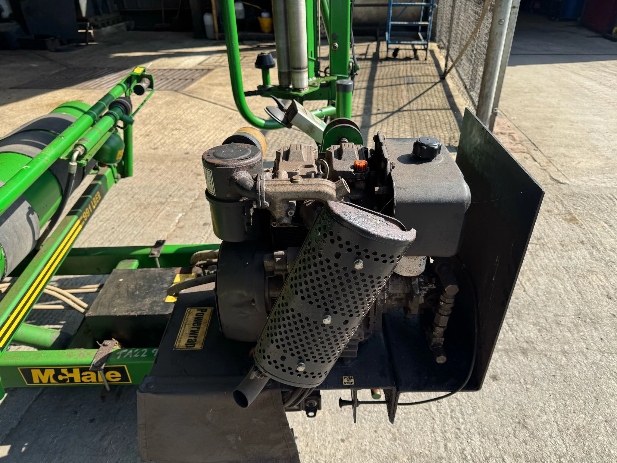 McHale 991LBER bale wrapper Image