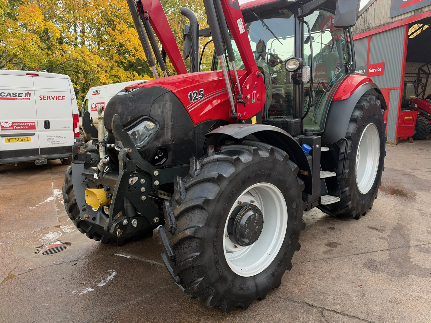 Case IH Maxxum 125 & loader (1) Image