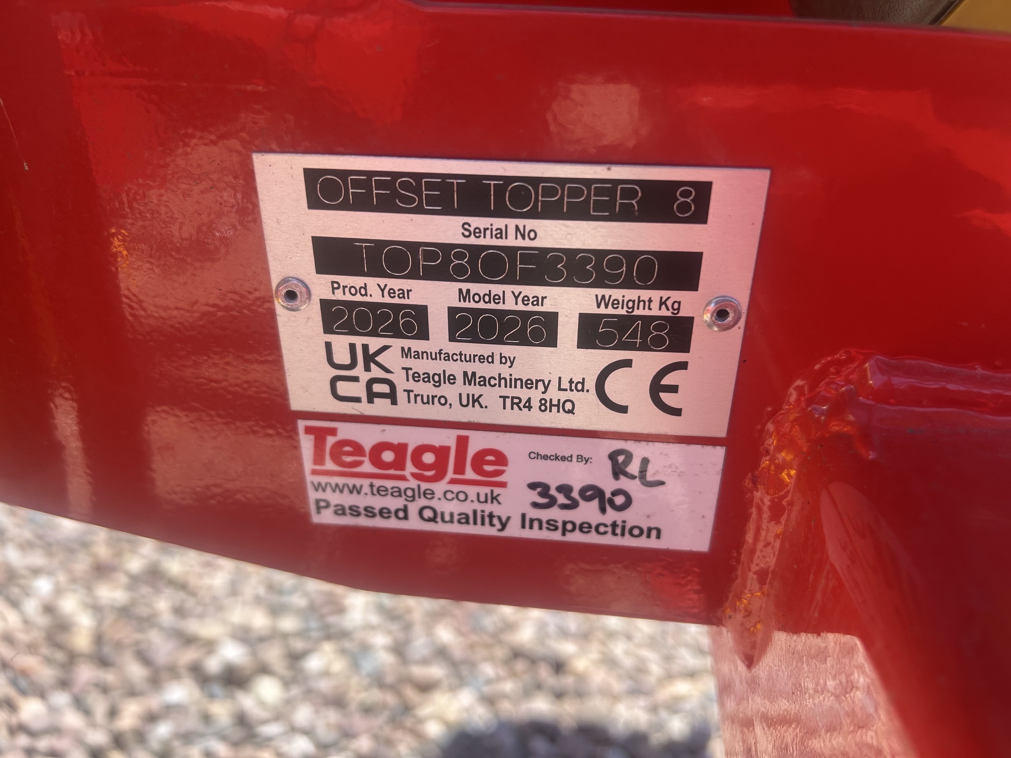 Teagle Topper 8 Offset Image