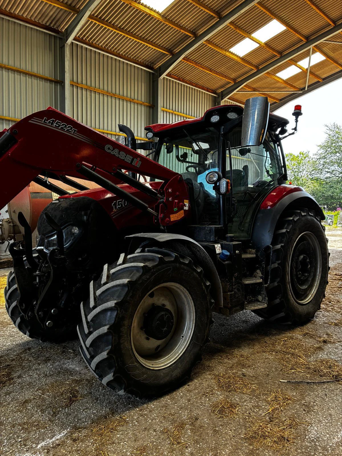 Case IH Maxxum 150 & loader Image