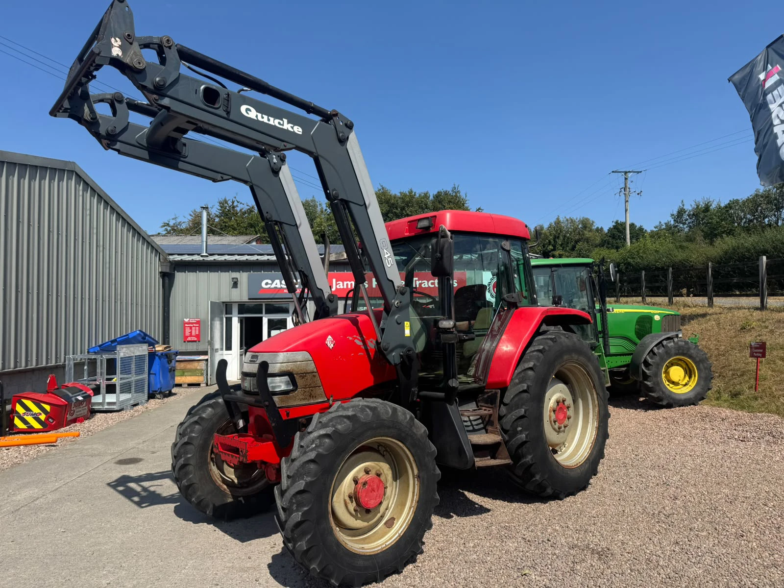 McCormick MC115 & loader Image