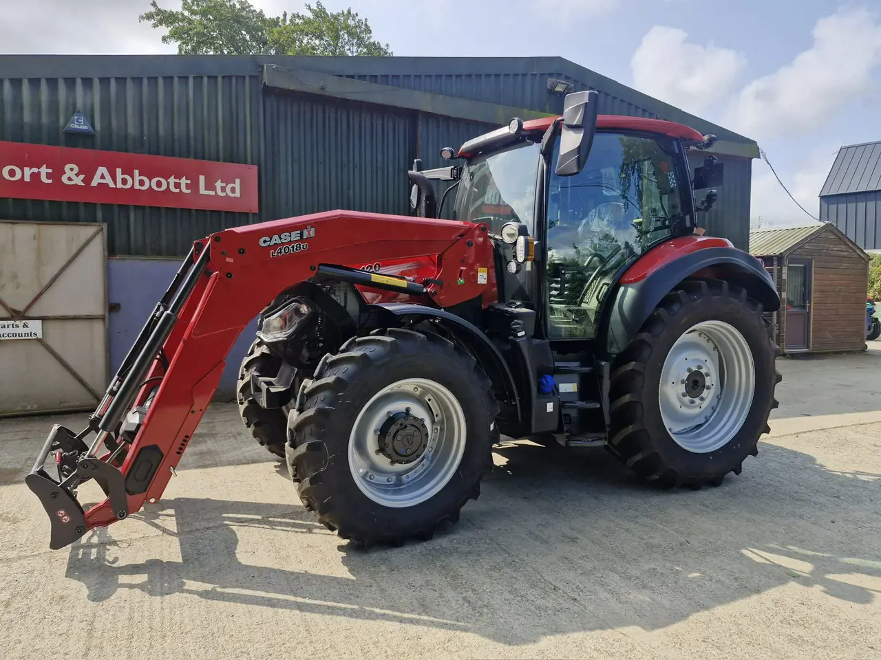 New Case IH Vestrum 120 & loader Image