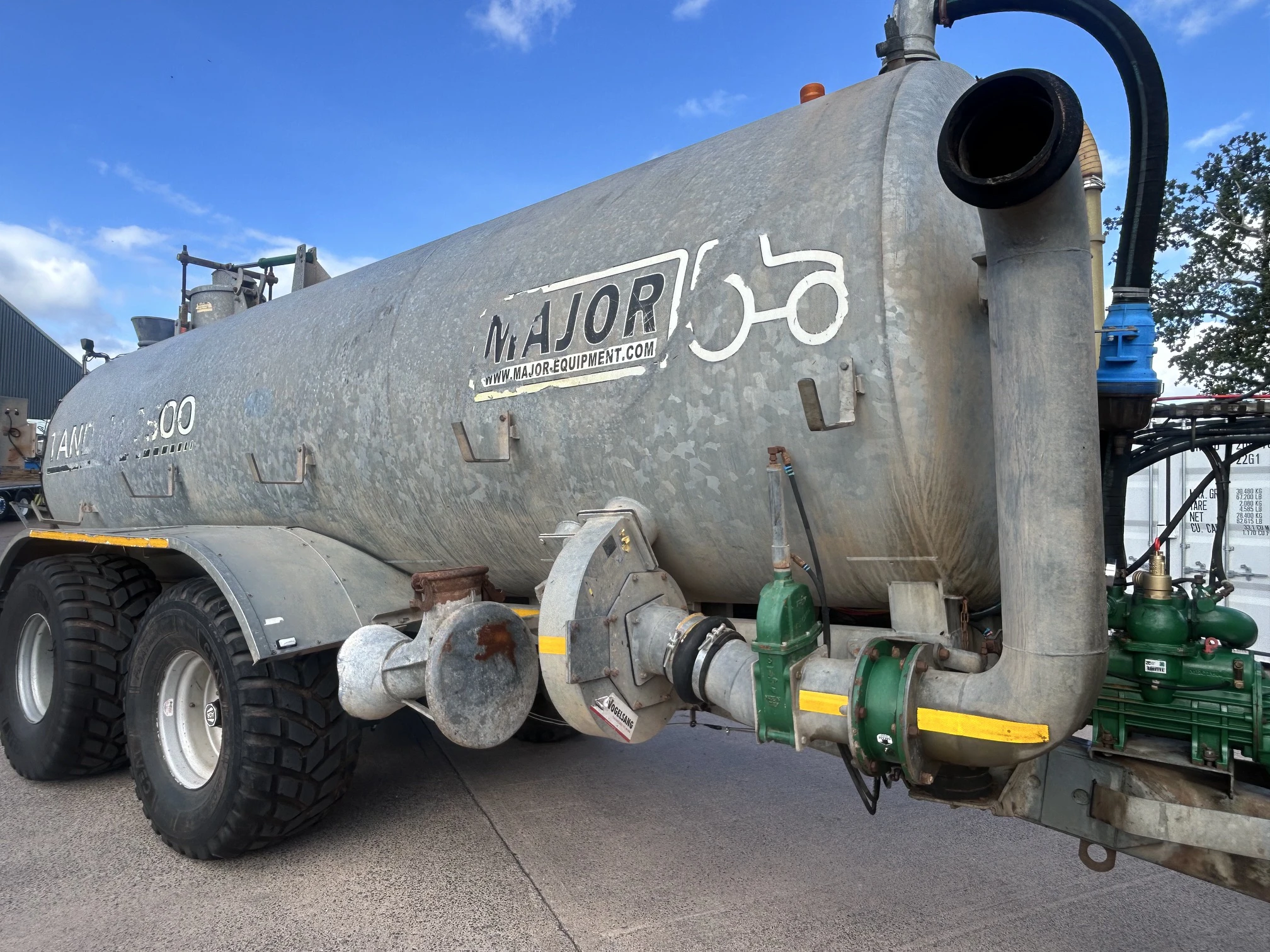 Major Tandem 3500 Vacuum Tanker Image