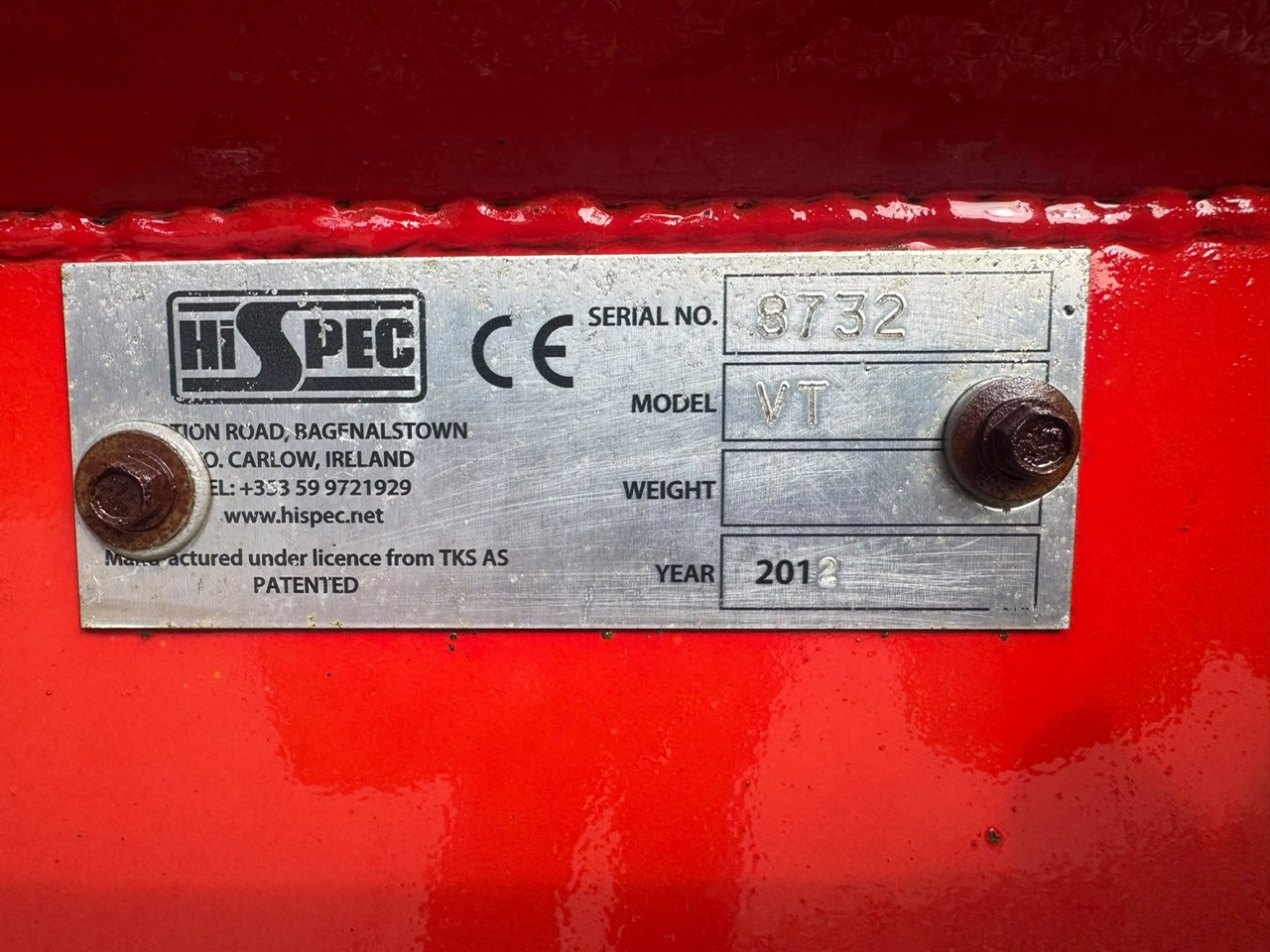 Hispec 2500 SA-R Vacuum tanker Image