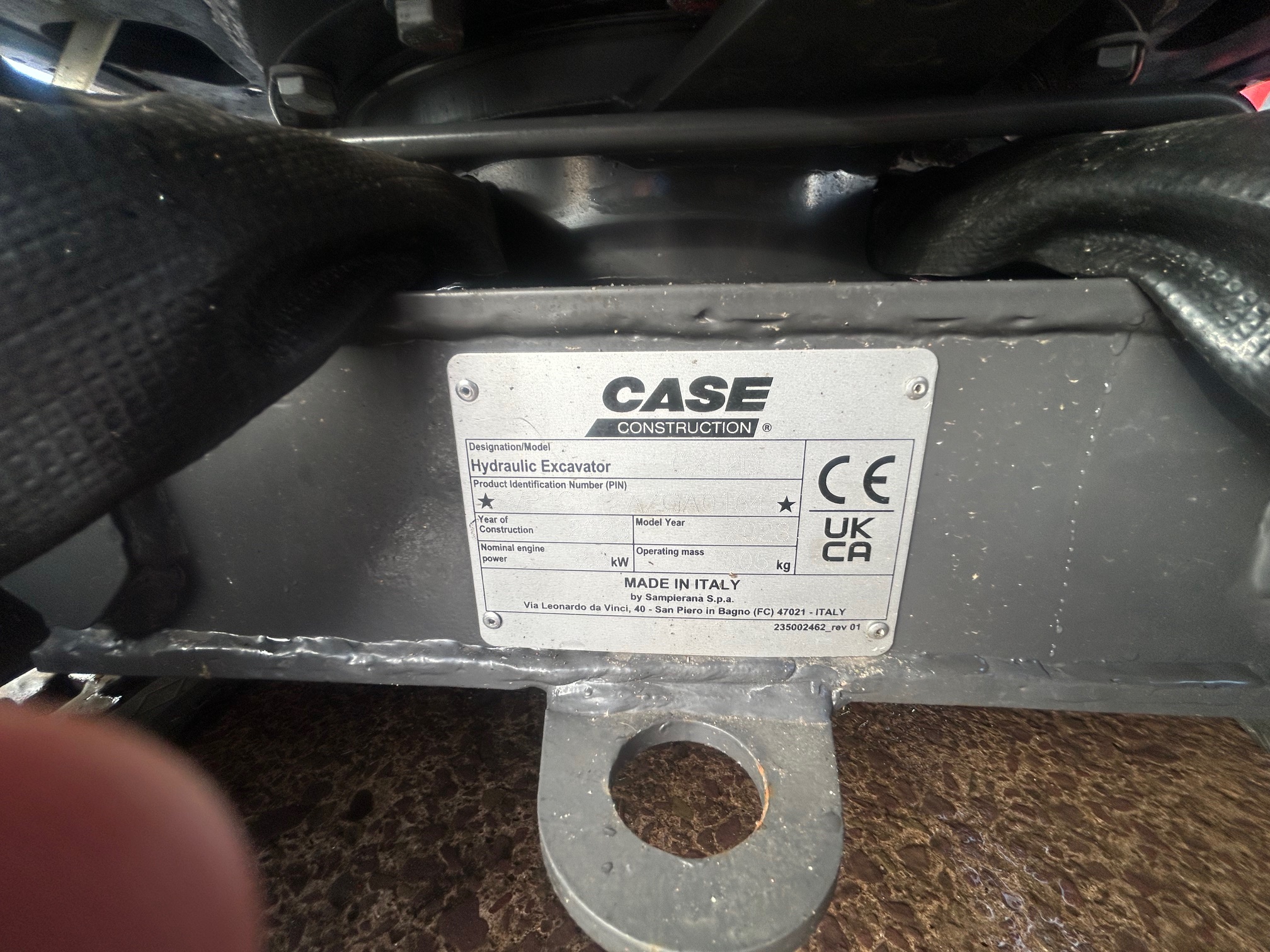 Case CX12D Mini digger Image