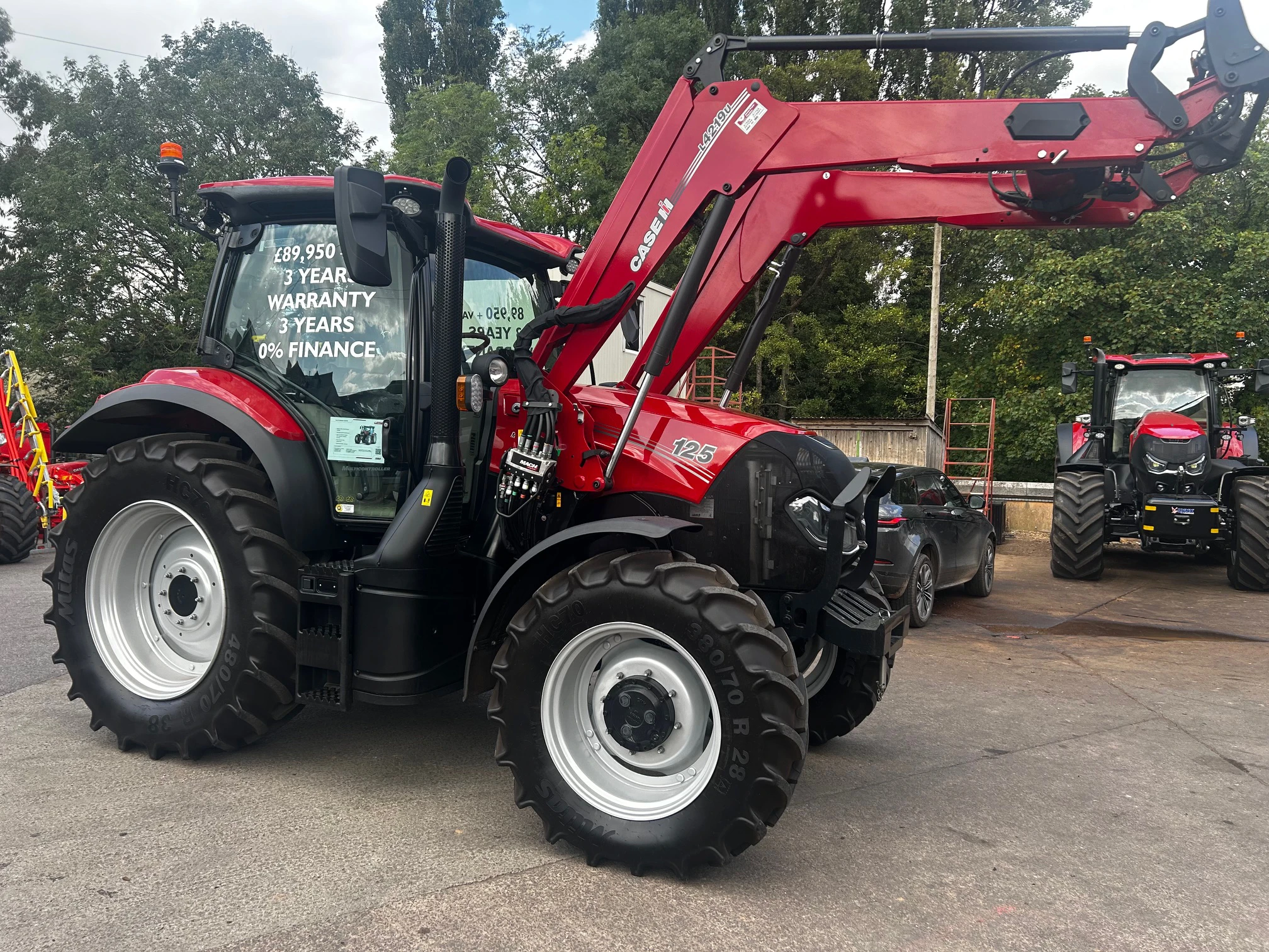 New Case IH Maxxum 125 & loader Image