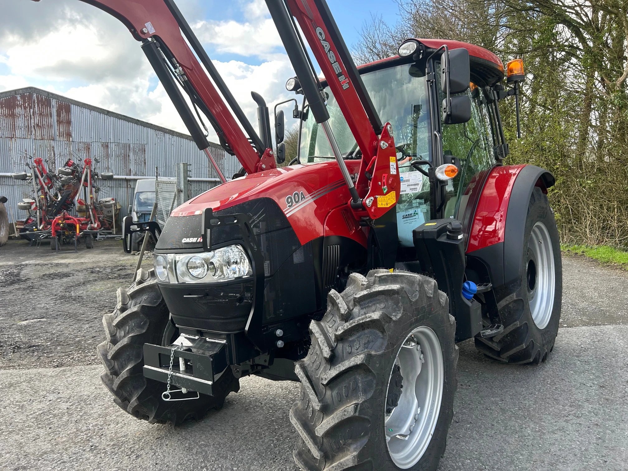 Case IH Farmall 90A & loader Image