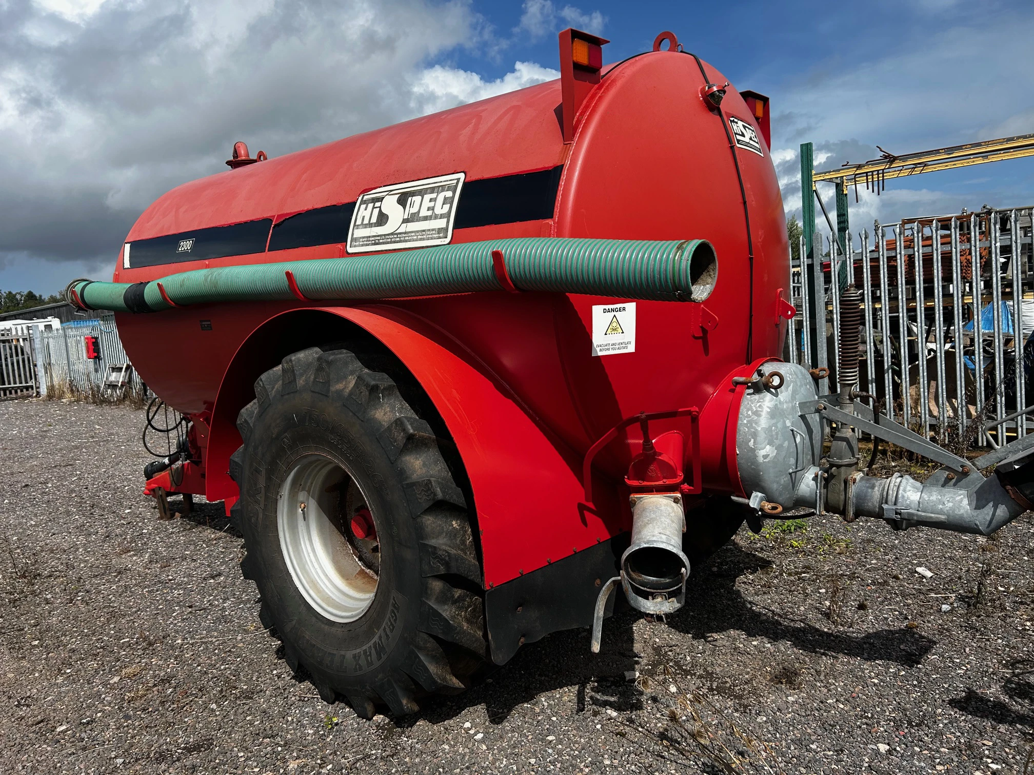 Hispec 2300 SA-R Slurry Tanker Image