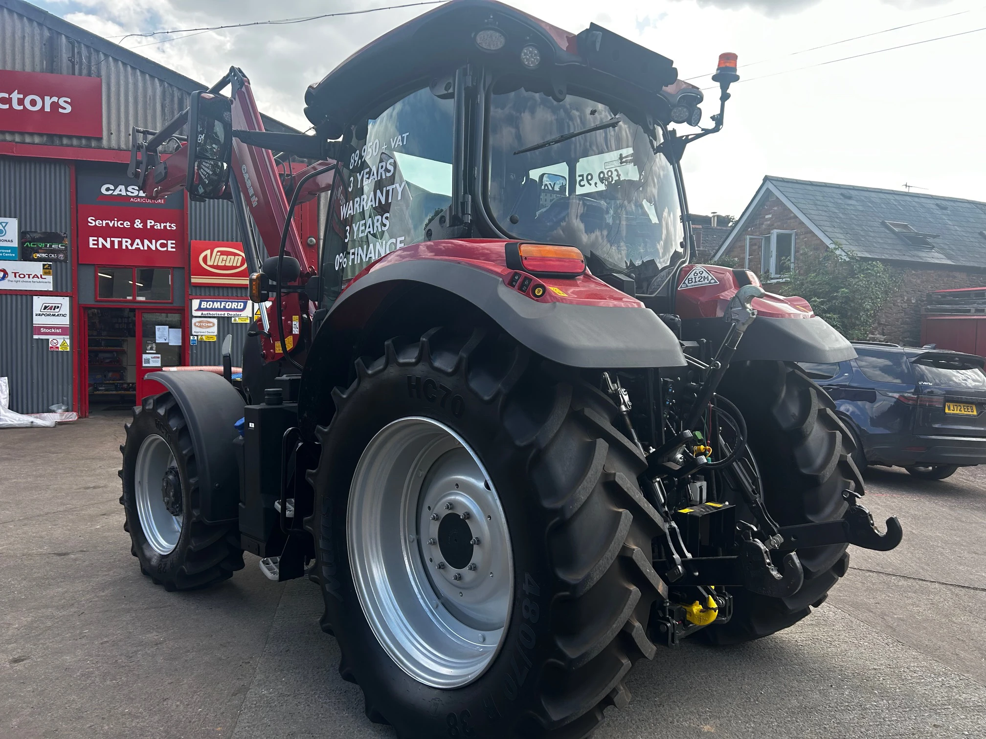 New Case IH Maxxum 125 & loader Image