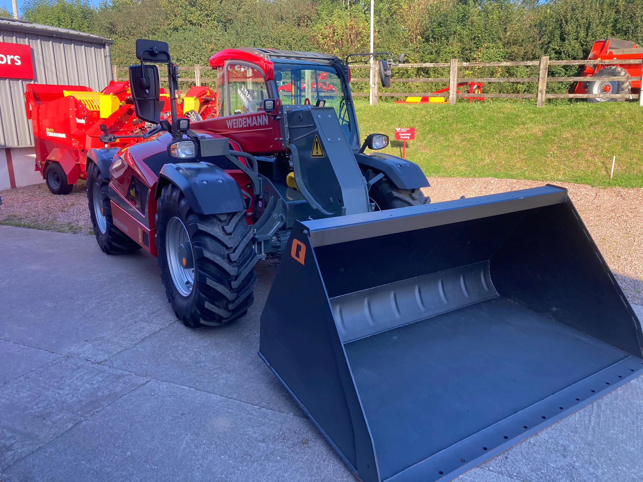 Weidemann T7035 Telehandler Image