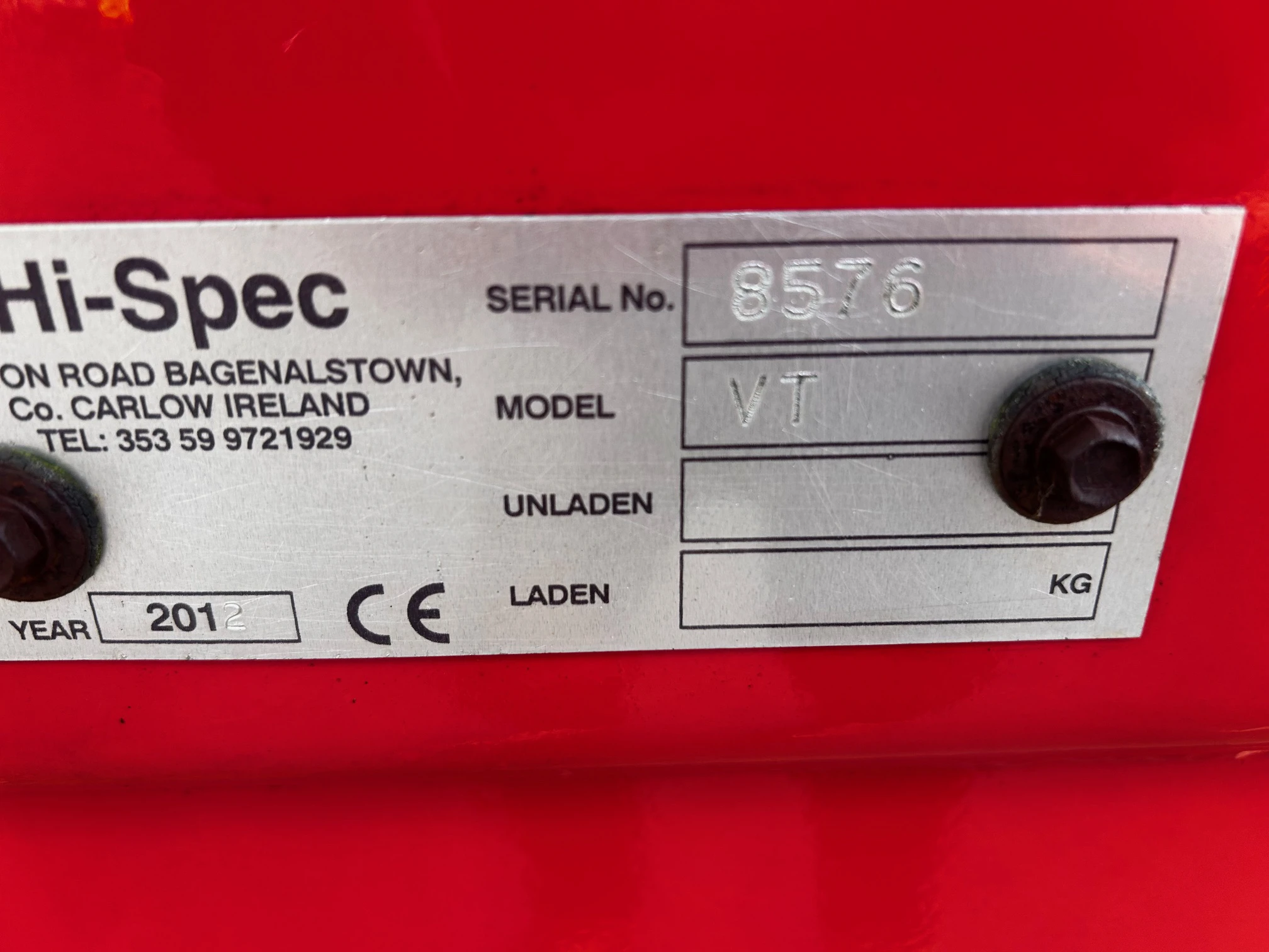 Hispec 2300 SA-R Tanker (1) Image