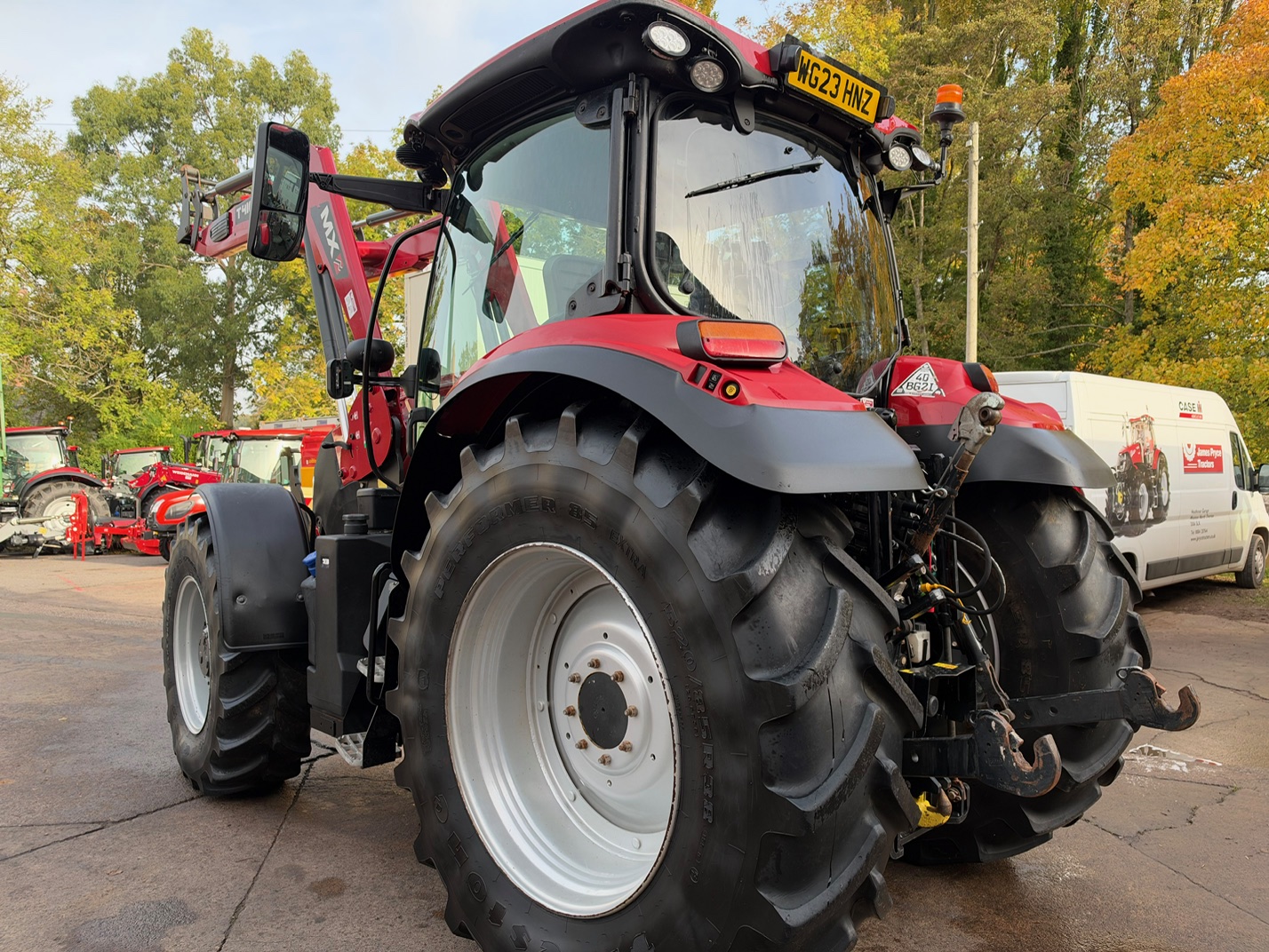 Case IH Maxxum 125 & loader (1) Image