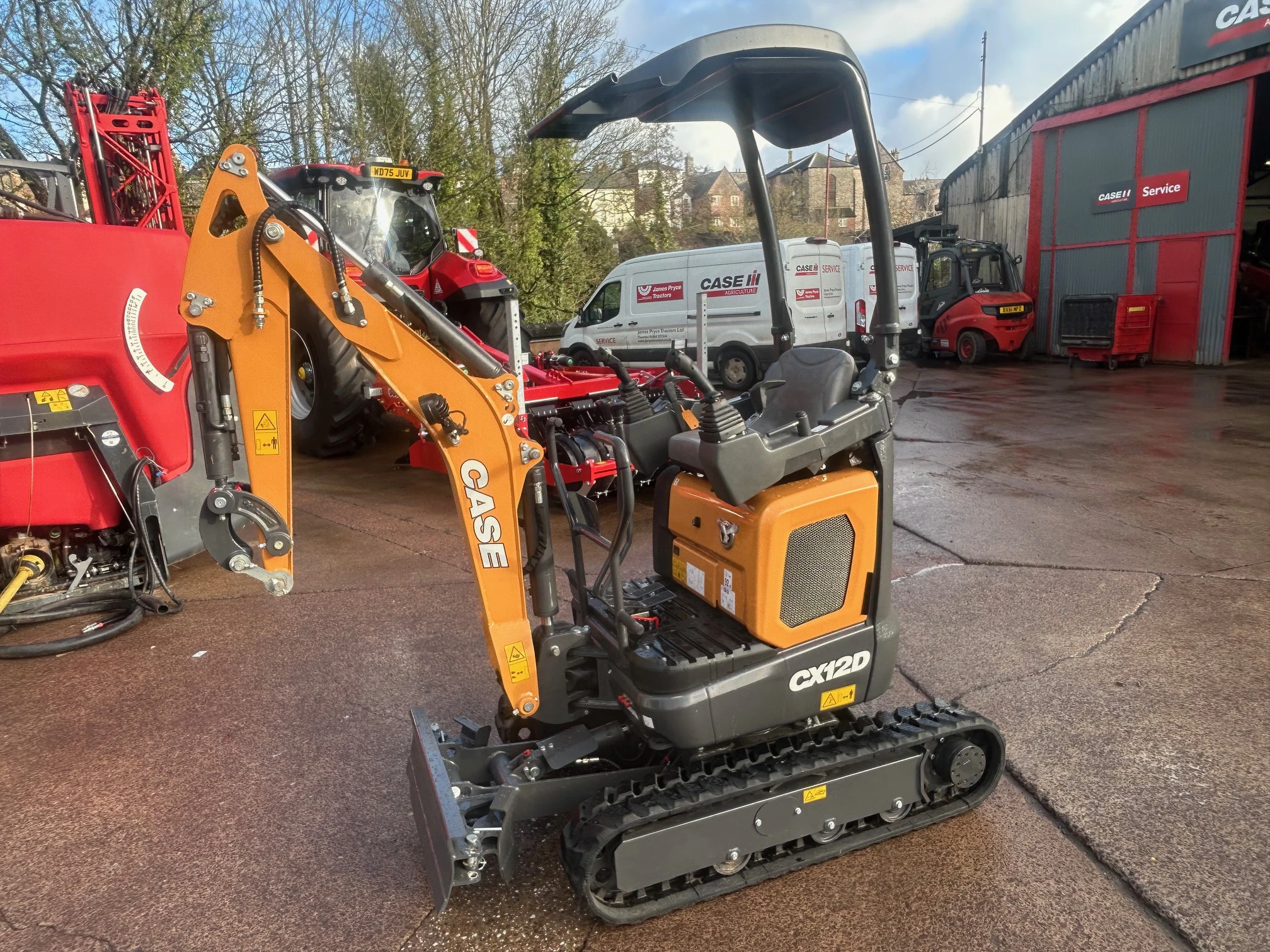 Case CX12D Mini digger Image