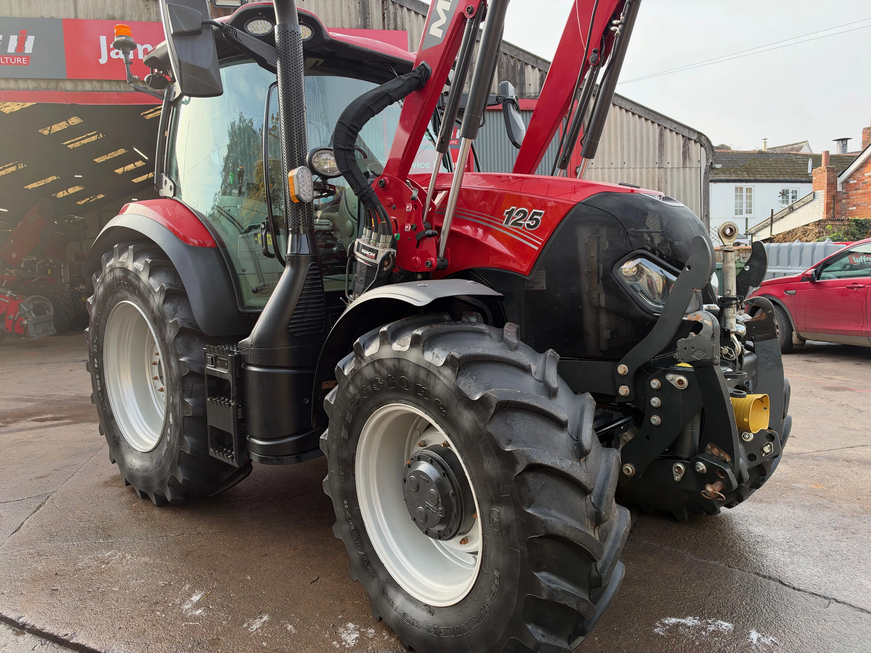 Case IH Maxxum 125 & loader (1) Image