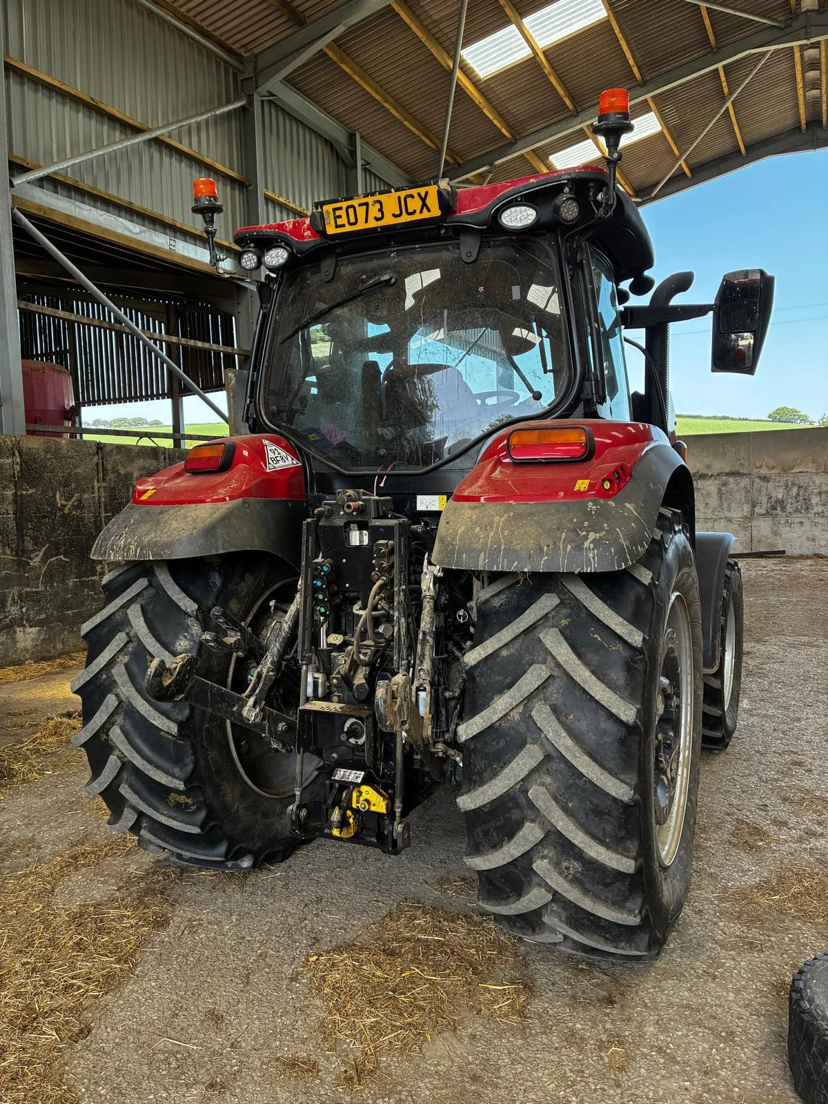 Case IH Maxxum 150 & loader Image