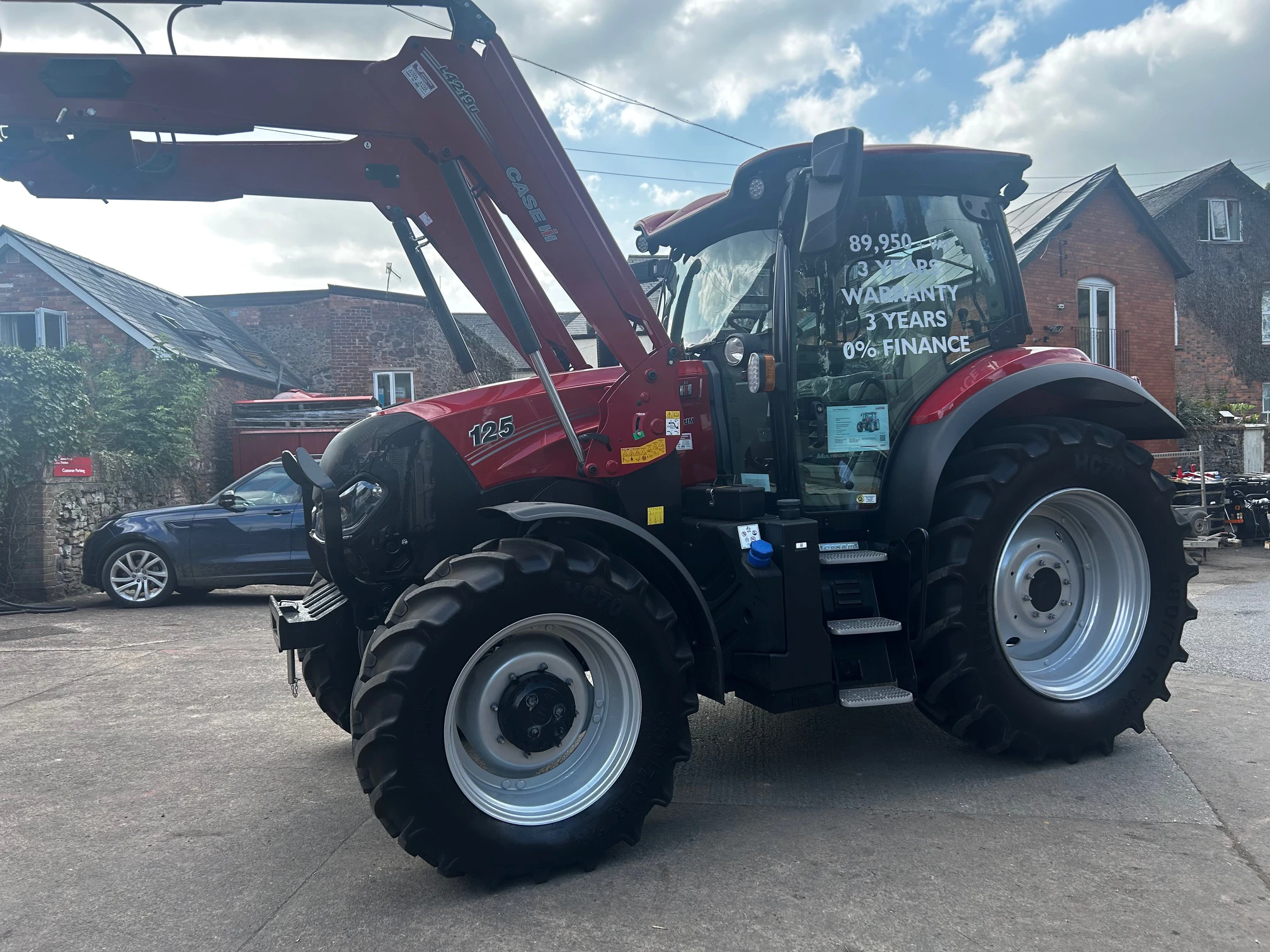 New Case IH Maxxum 125 & loader Image