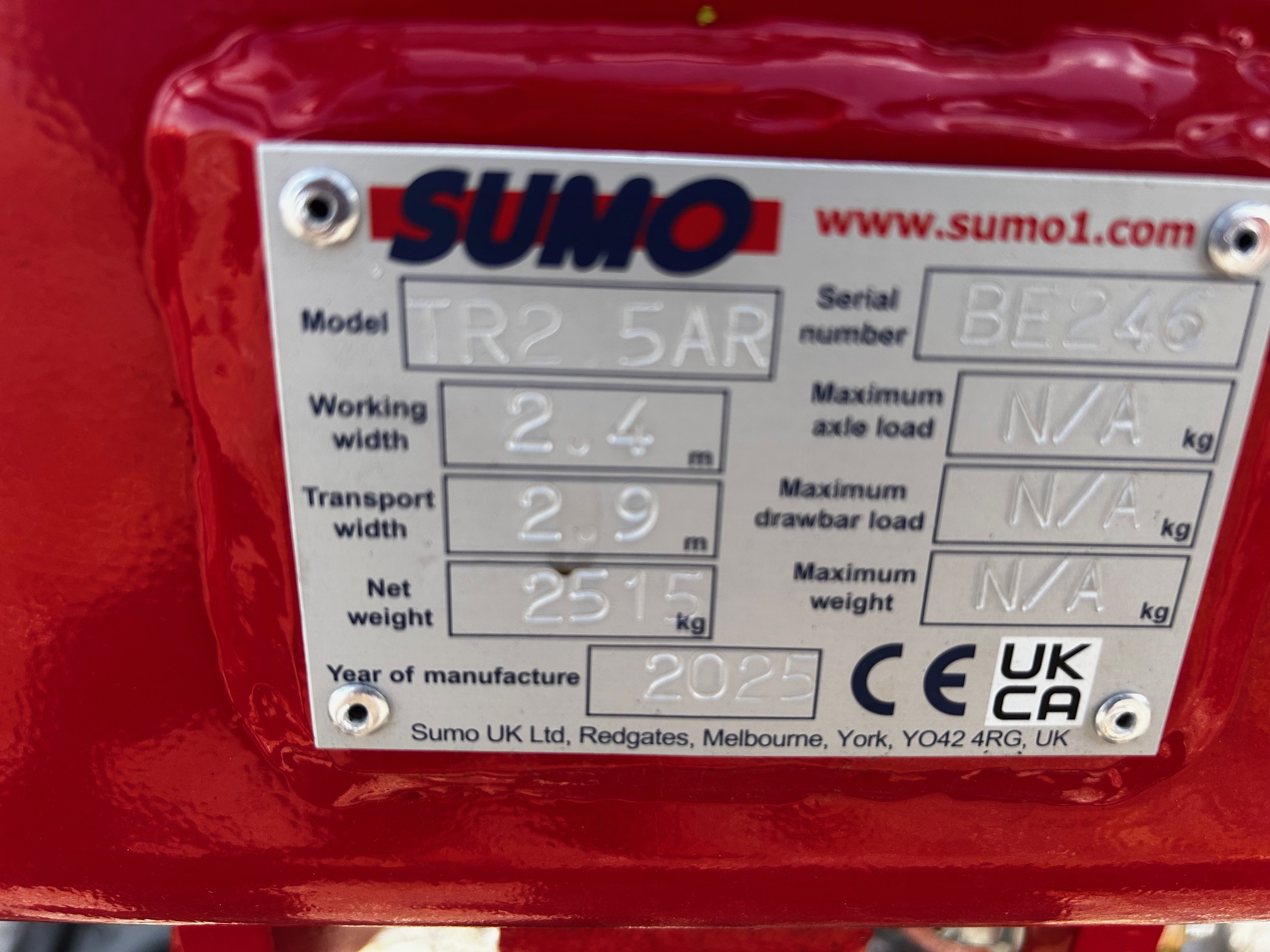 Sumo Trio 2.5m Auto reset Image