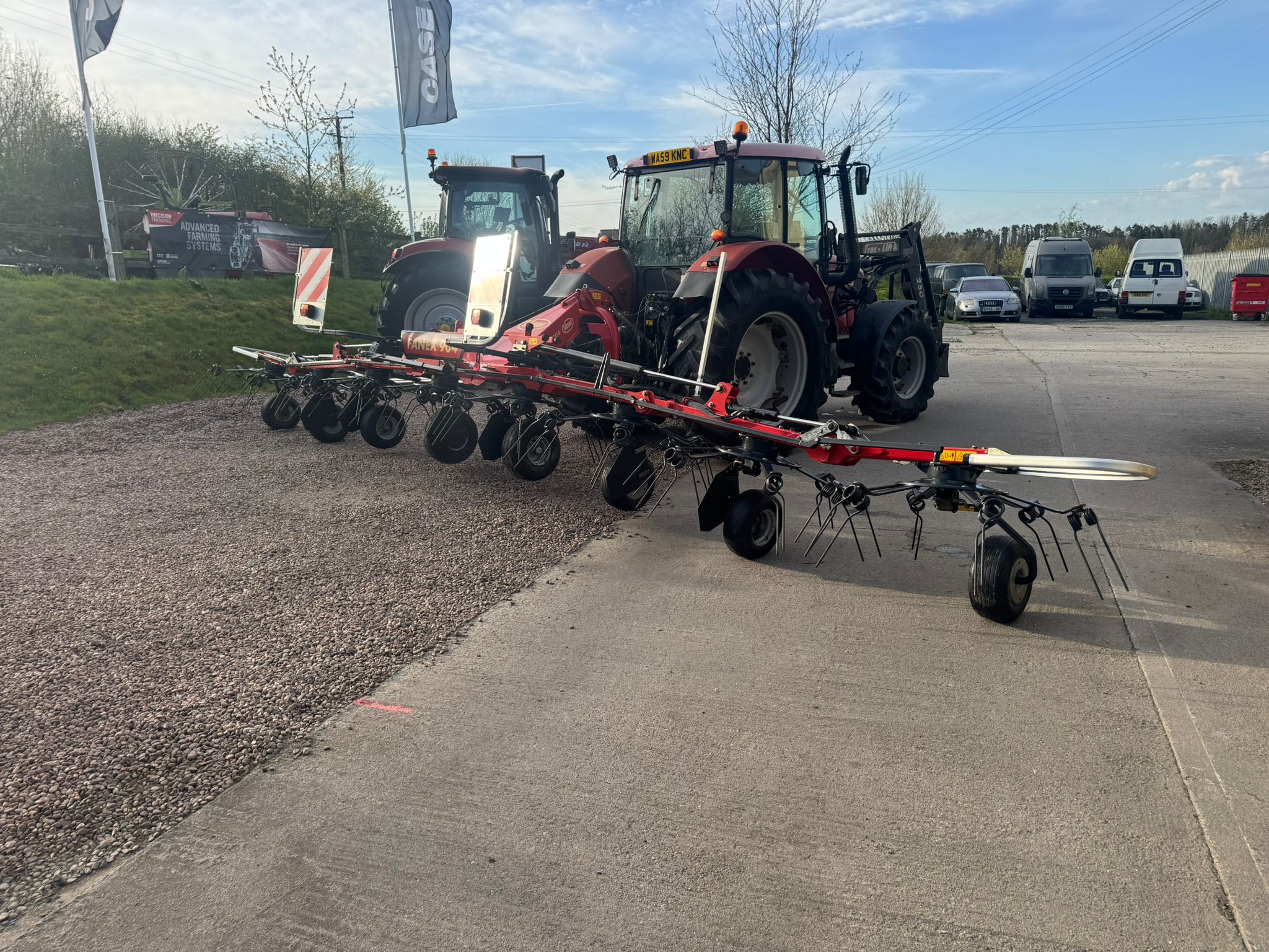 Vicon Fanex 904 tedder Image