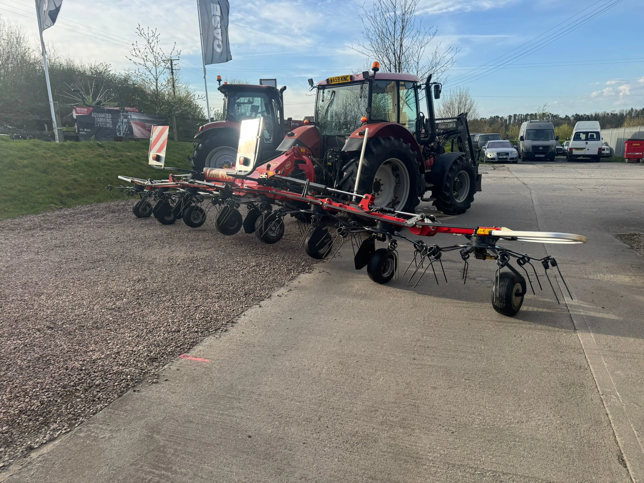 Vicon Fanex 904 tedder Image