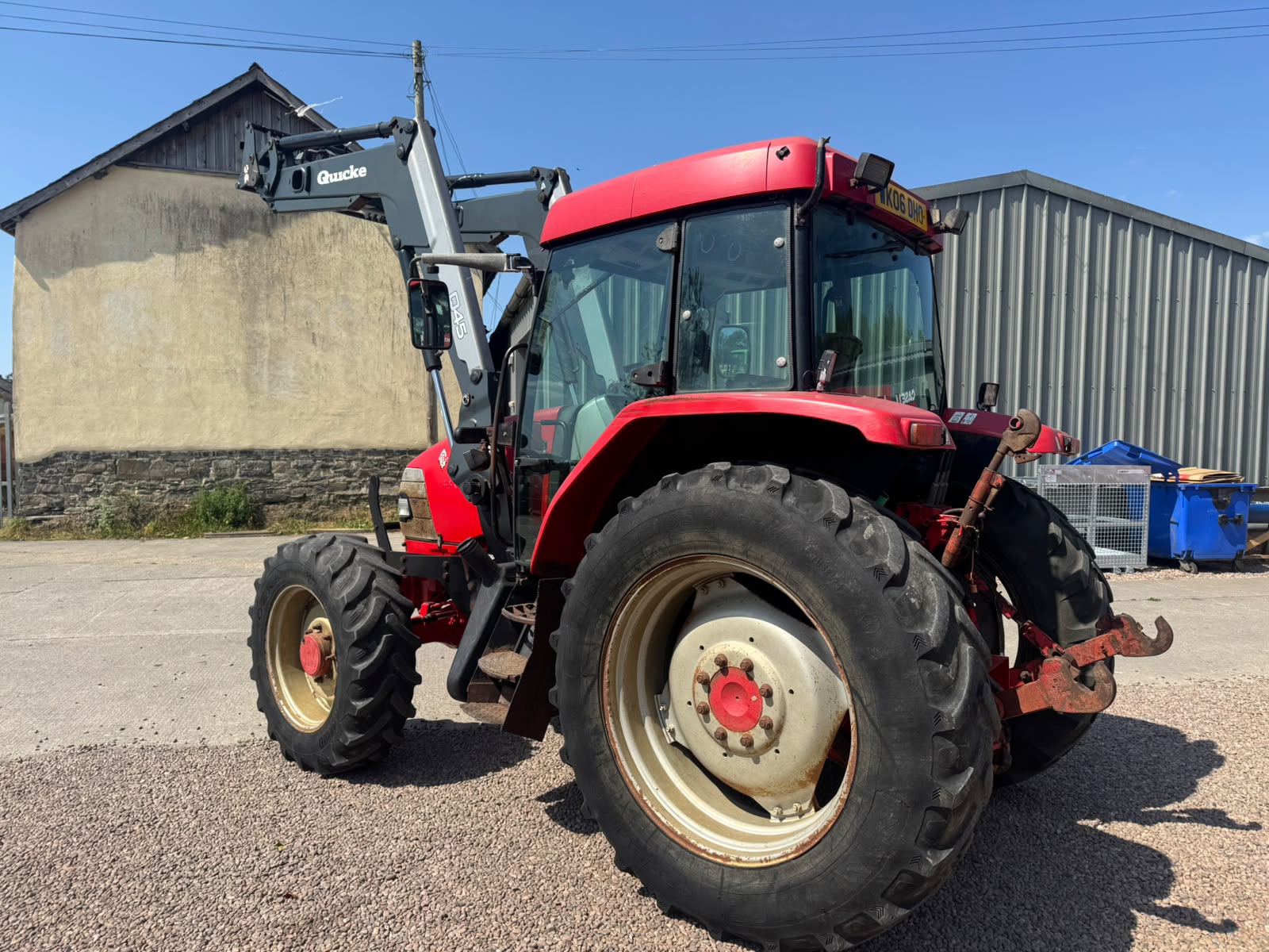 McCormick MC115 & loader Image