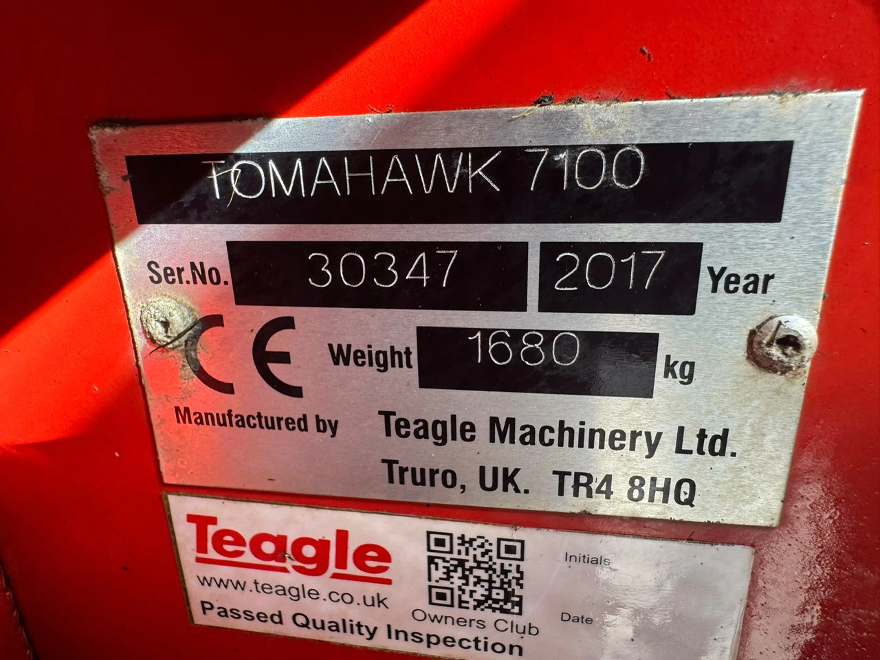 Teagle Tomahawk 7100 Image